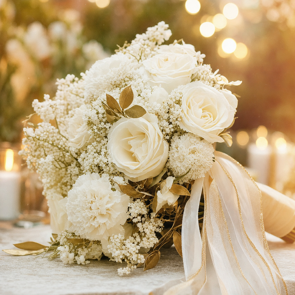 Intimate wedding moment with live string music