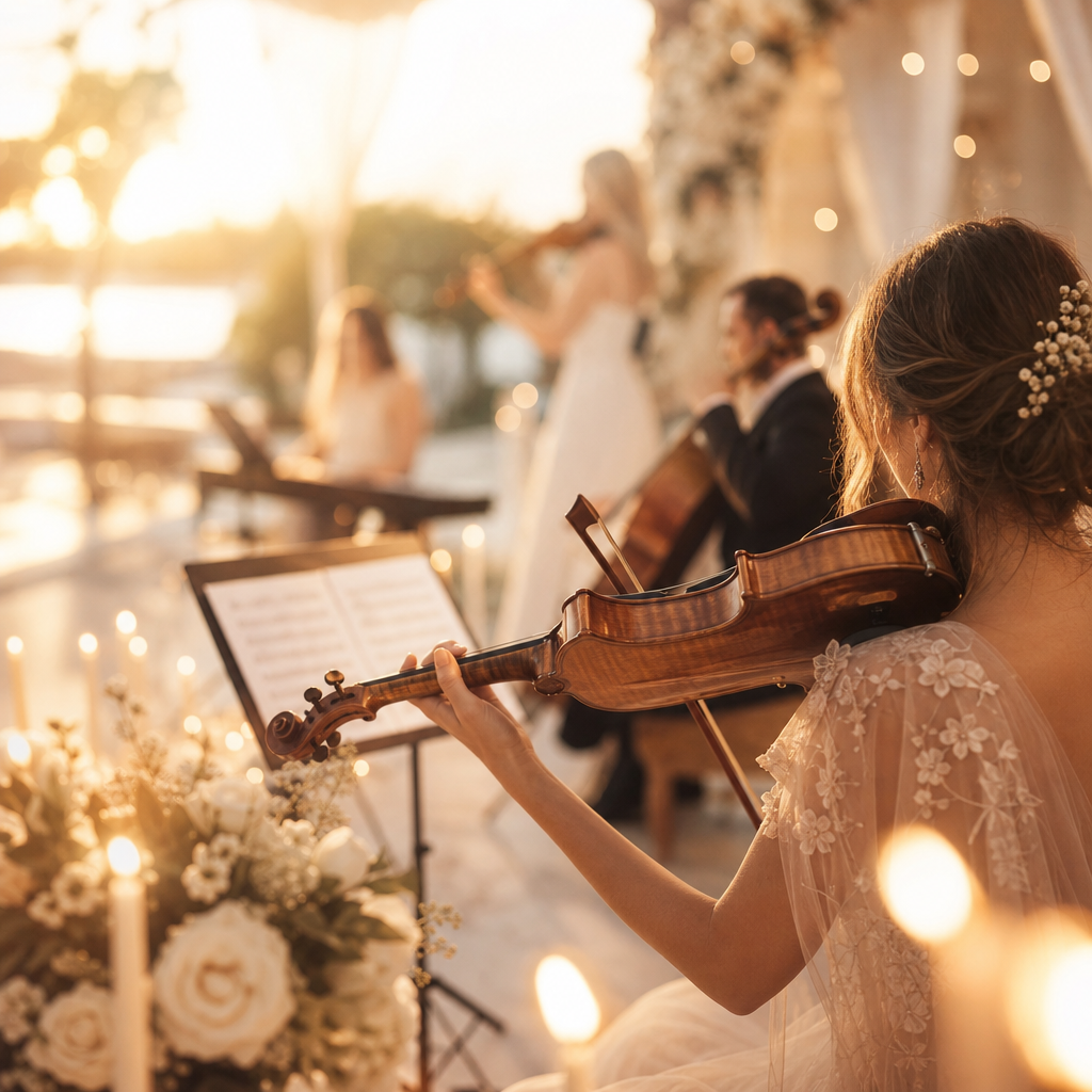 The Reception Frame — elegant string ambience